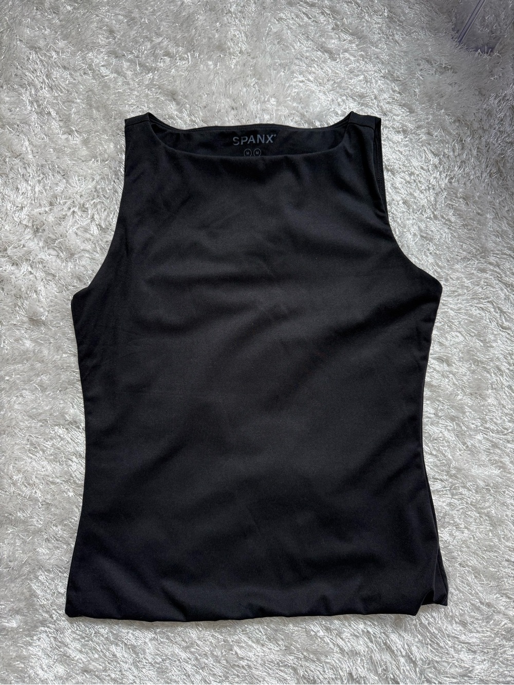 Spanx BareNaked Tank Top Size M Black